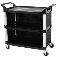 Commercial 3-Tier Serving Utility Carts 